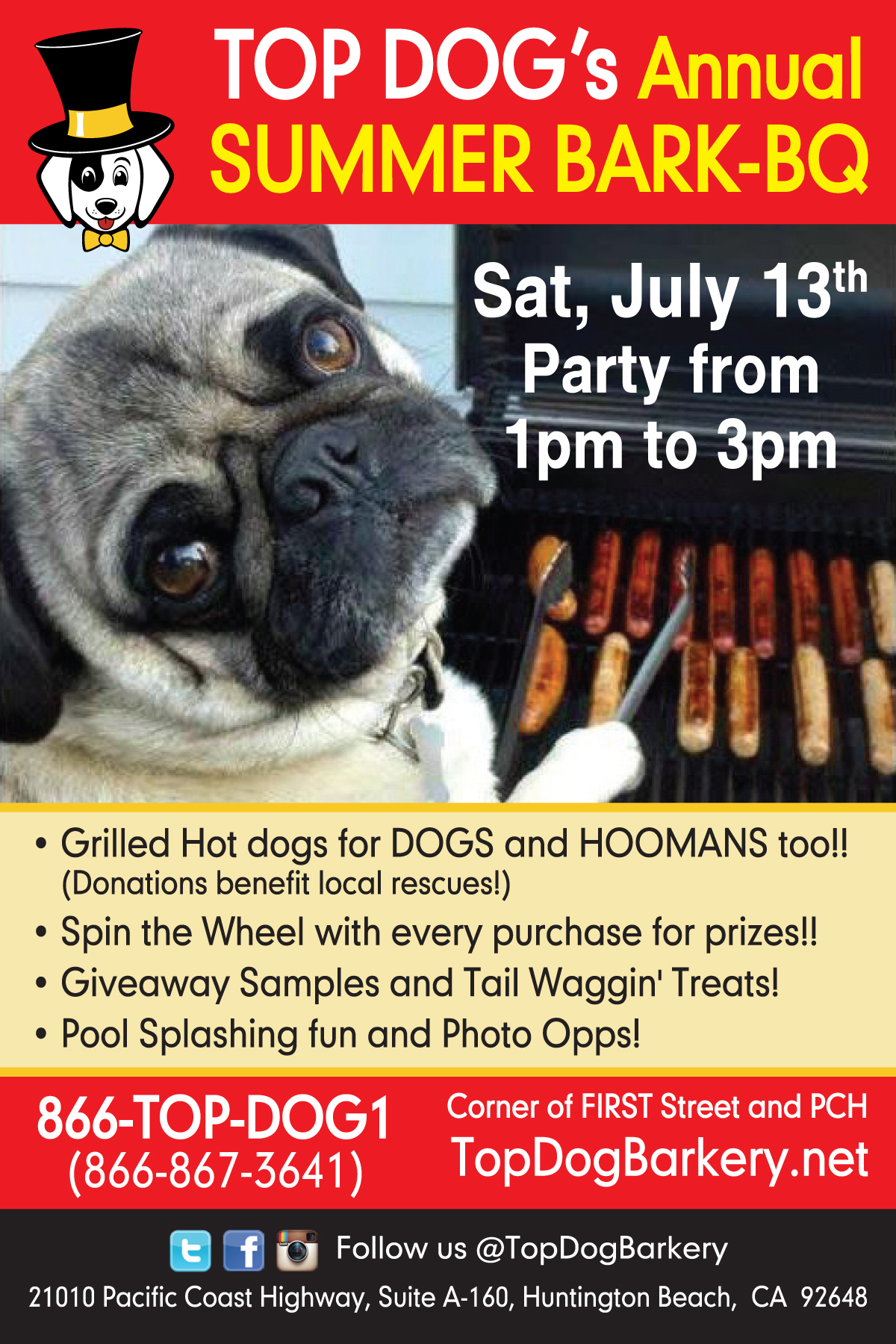 TOP DOG Barkery Summer BarkBQ